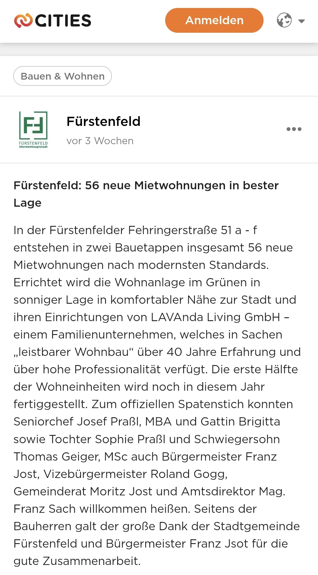 Cities Fürstenfeld